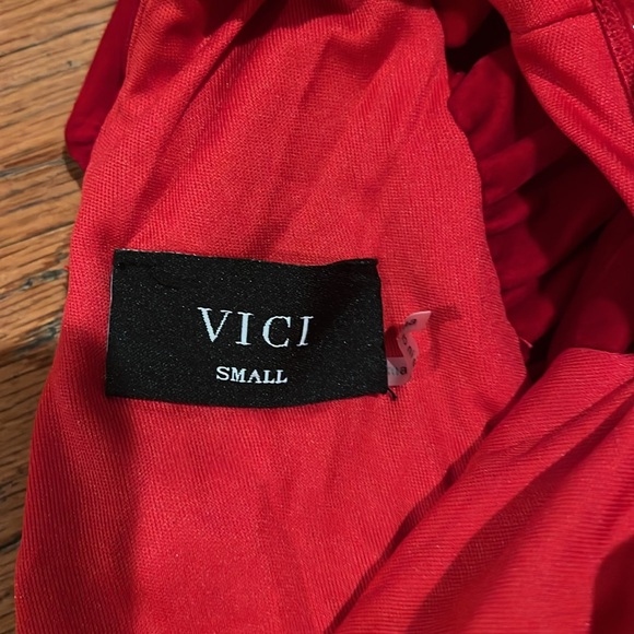 Vici Red Mini Dress - Picture 7 of 13